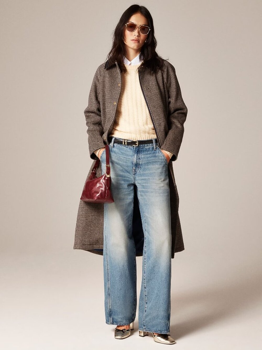 J. Crew Utility low-rise wide-leg jean Size: 27 Color: Tobi Wash